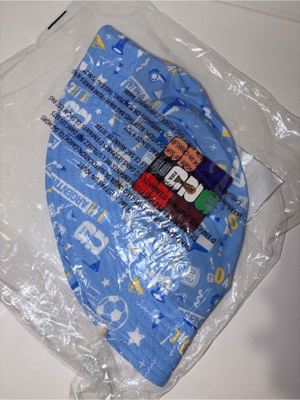 FIFA World Cup 2026 Argentina Toddler Boys Bucket Hat New